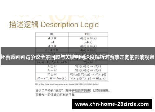 杯赛裁判判罚争议全景回顾与关键判例深度解析对赛事走向的影响观察
